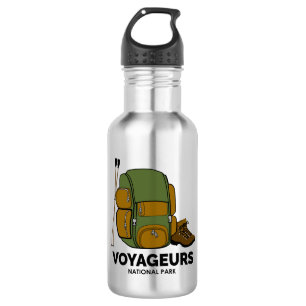 Voyageurs National Park Backpack Stainless Steel Water Bottle