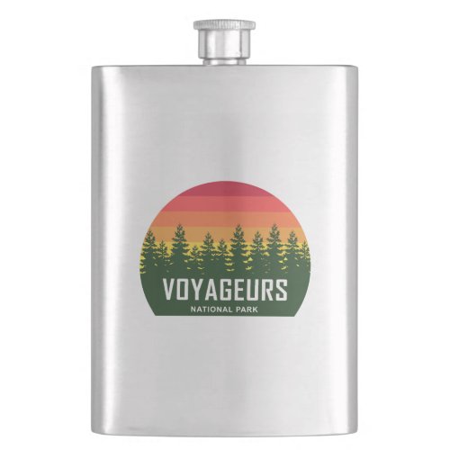 Voyageurs National Park Flask