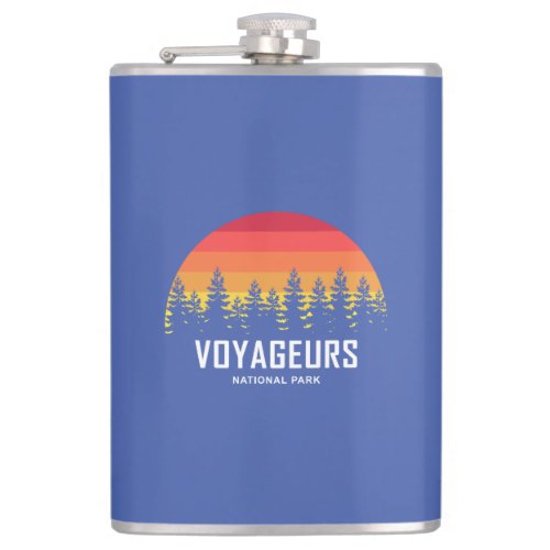 Voyageurs National Park Flask