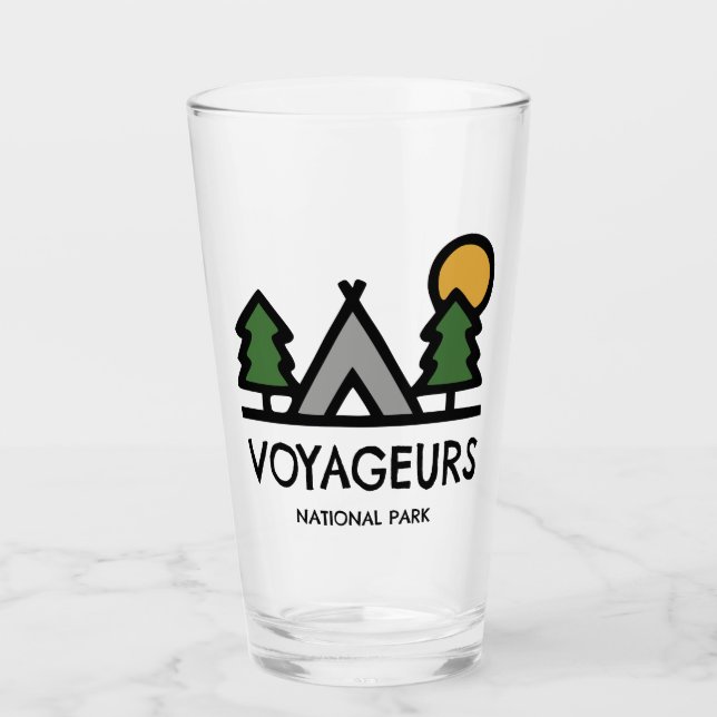 Voyageurs National Park Glass (Front)