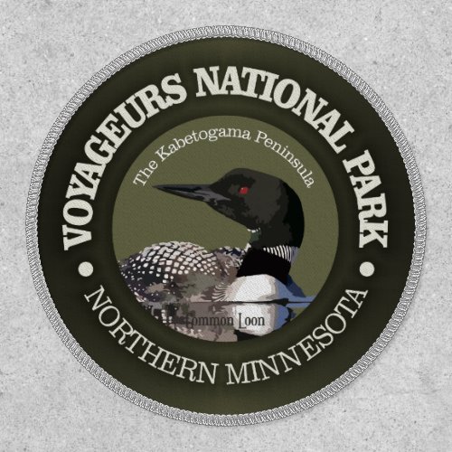 Voyageurs National Park Loon  Patch