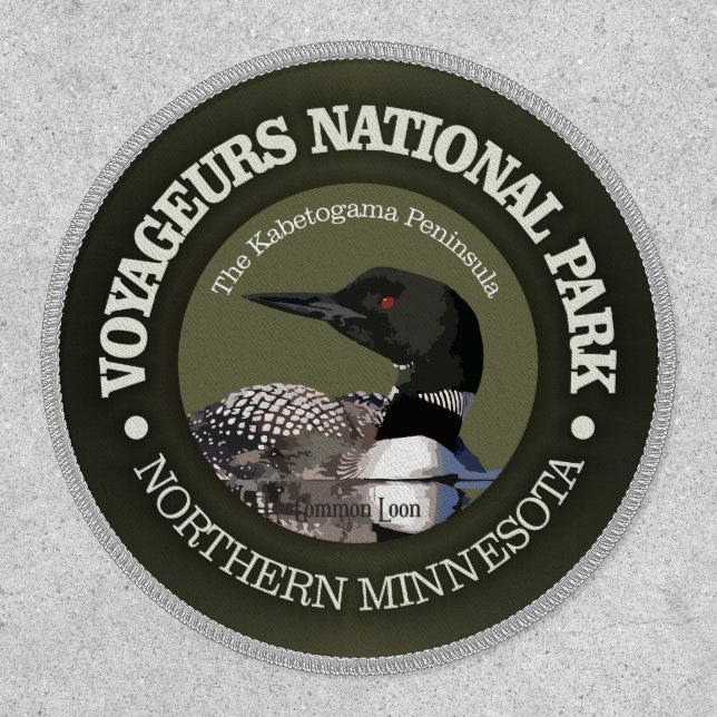 Voyageurs National Park (Loon)  Patch (Front)