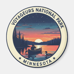 Voyageurs National Park Minnesota Sunset Magnet