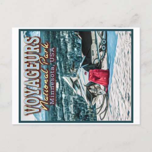 VOYAGEURS NATIONAL PARK _ MINNESOTA UNITED STATES  POSTCARD