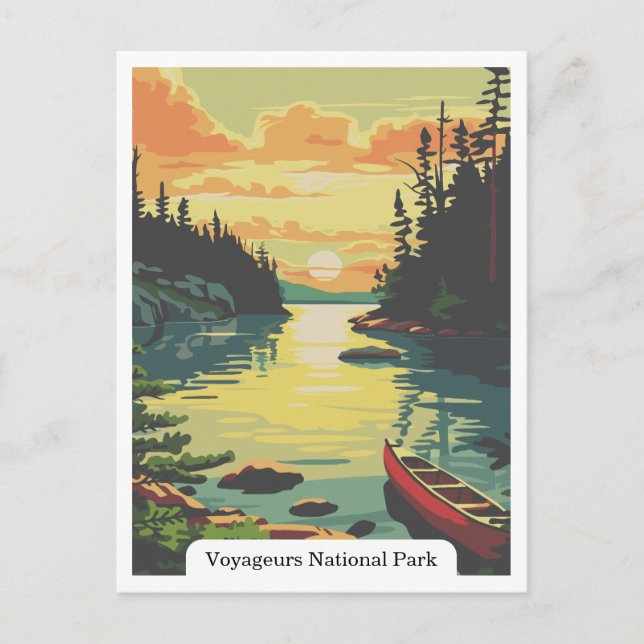 Voyageurs National Park, Minnesota USA Postcard (Front)