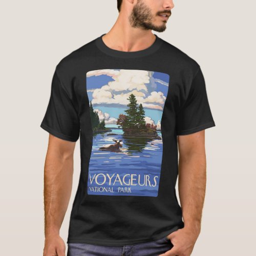 Voyageurs National Park Minnesota USA Travel Deca T_Shirt