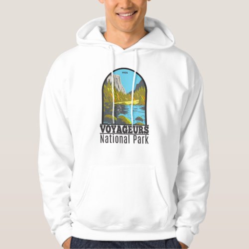 Voyageurs National Park Minnesota Vintage  Hoodie