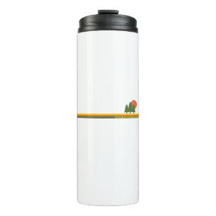 Voyageurs National Park Pine Trees Sun Thermal Tumbler