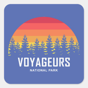 Voyageurs National Park Square Sticker