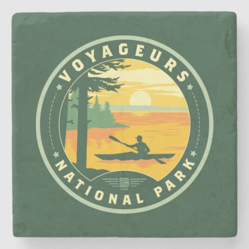 Voyageurs National Park Stone Coaster