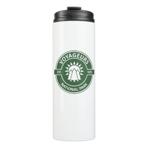 Voyageurs National Park Sun Trees Thermal Tumbler