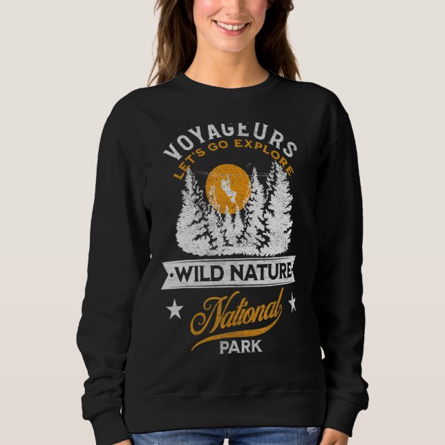Voyageurs National Park Sweatshirt (Front)