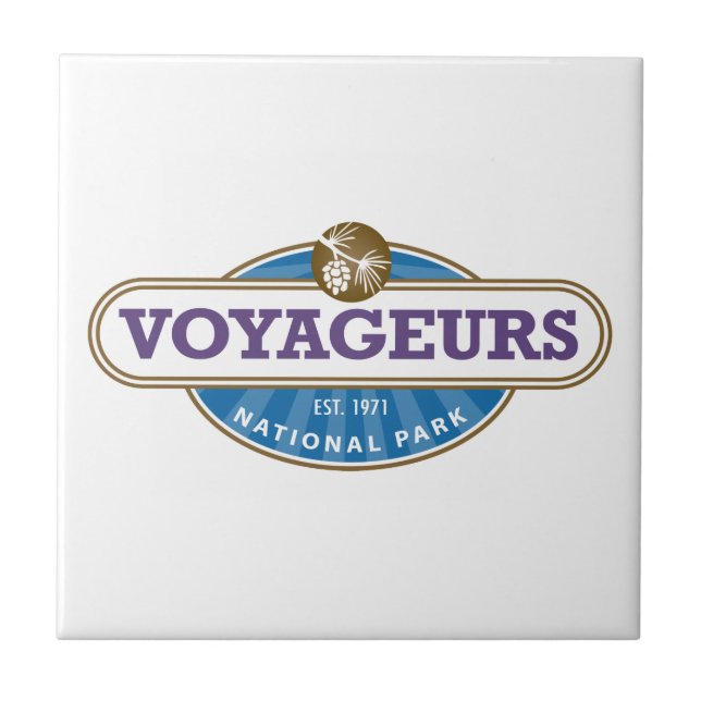 Voyageurs National Park Tile (Front)