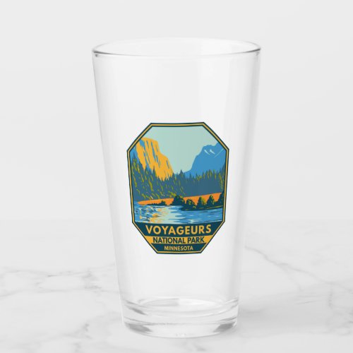 Voyageurs National Park Vintage Glass