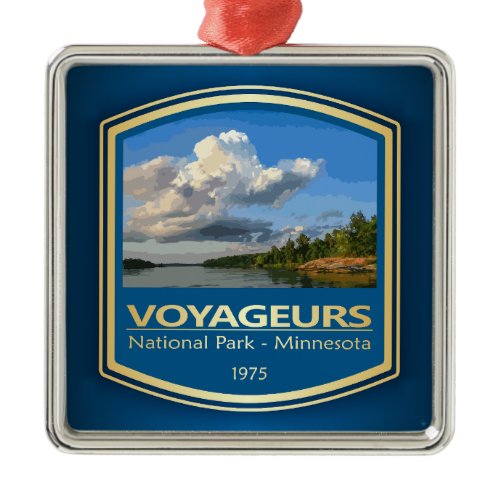 Voyageurs NP (PF1) Metal Ornament