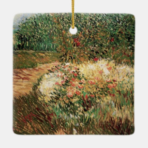 Voyer d'Argenson Park Asnieres by Vincent van Gogh Ceramic Ornament
