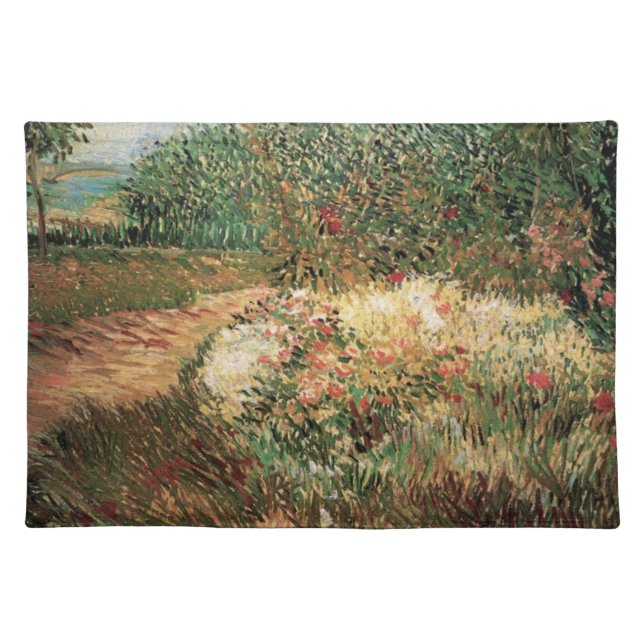 Voyer d'Argenson Park Asnieres by Vincent van Gogh Cloth Placemat (Front)