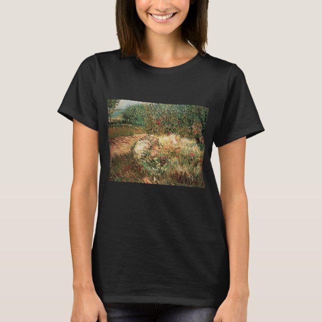 Voyer d'Argenson Park Asnieres by Vincent van Gogh T-Shirt (Front)