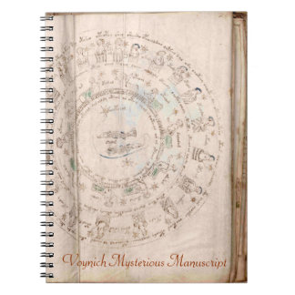 Voynich Mysterious Manuscript Notebook
