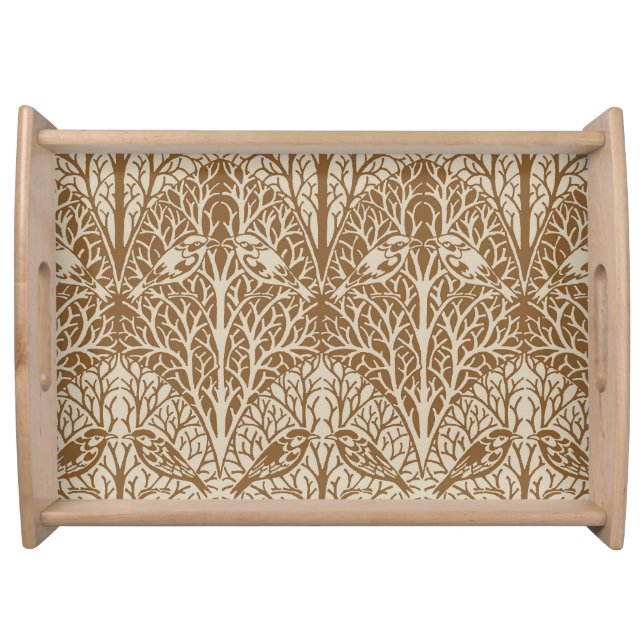 Voysey's Birds in Trees Serving Tray (Front)