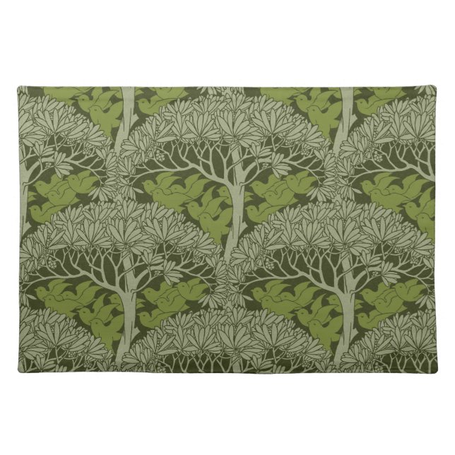 Voysey's "The Savaric" Cloth Placemat (Front)