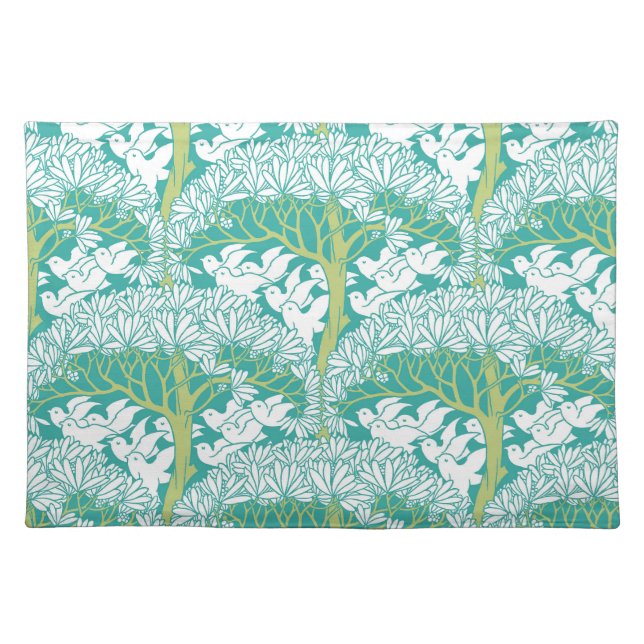 Voysey's "The Savaric" Cloth Placemat (Front)