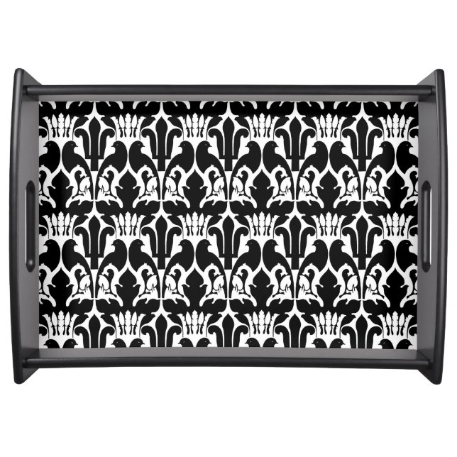 Voysey's "the Syracuse" Birds Serving Tray (Front)