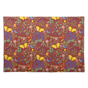 Voysey's Wildflowers Cloth Placemat