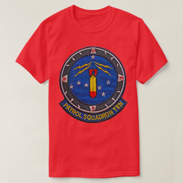 VP10 PATROL SQUADRON STORE T-Shirt (Design Front)