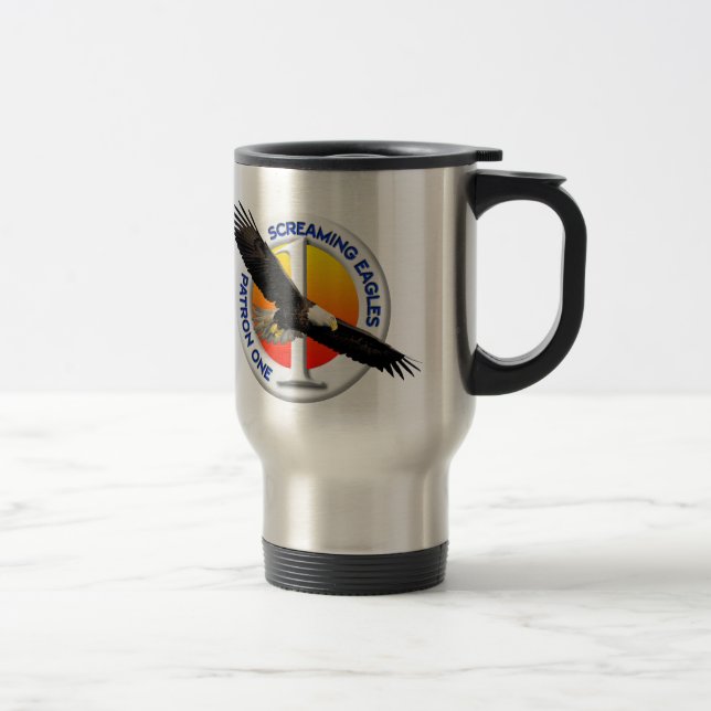 VP-1 & IBNFE Logos Travel Mug (Right)