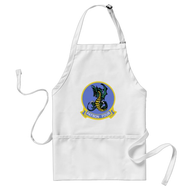 VP-4 Skinny Dragons Adult Apron (Front)