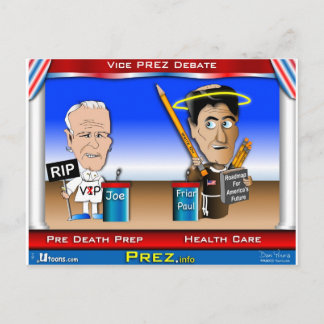 VP Debate Postcard