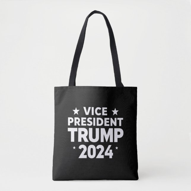 VP Trump Funny Election Joe Biden Funny Quote  Tote Bag (Front)