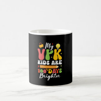 VPK Student Prekindergarten 100 Days Brighter VPK Coffee Mug