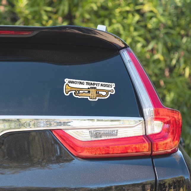 VQ Annoying Trumpet Noises Sticker (Car Side)
