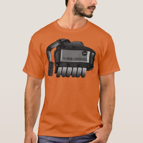 VR6 Engine Design V2 T_Shirt