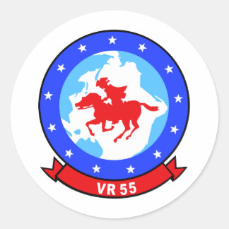 VR-55 Minutemen Classic Round Sticker