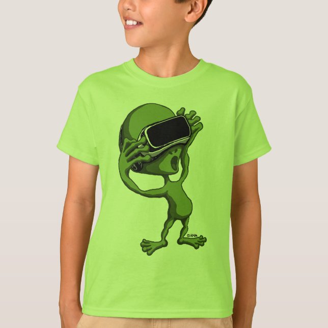 VR Alien T-Shirt (Front)
