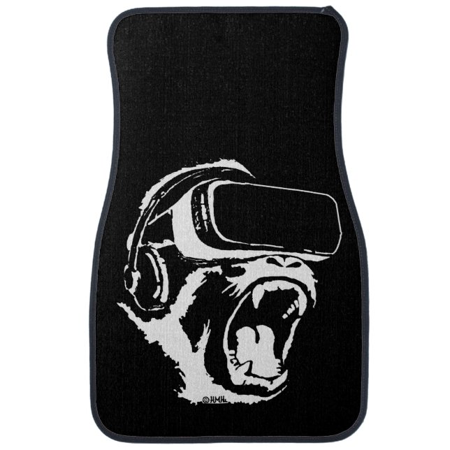 VR Gorilla Car Floor Mat (Front)