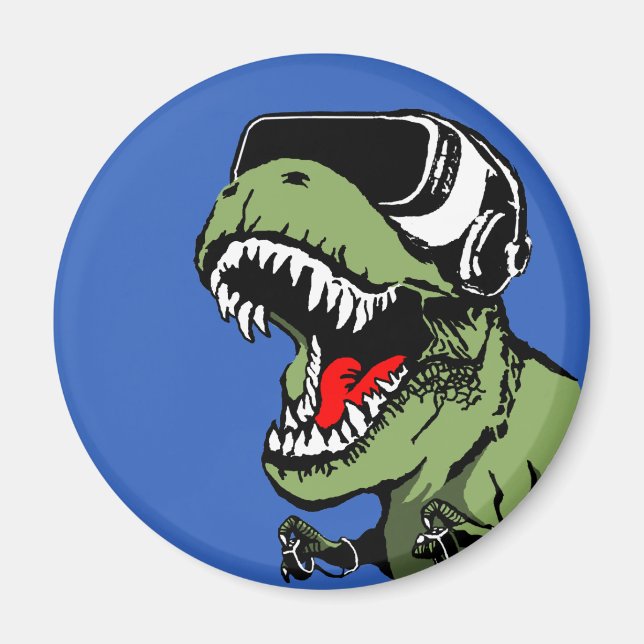VR T-rex Magnet (Front)