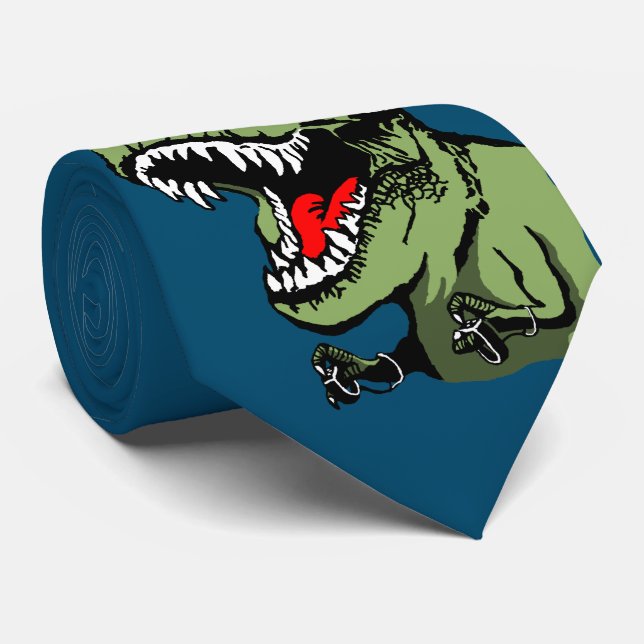 VR T-rex Tie (Rolled)