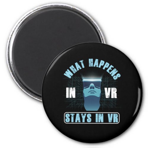 VR Virtual Reality Gamer Gaming Geek Nerd Gift Magnet