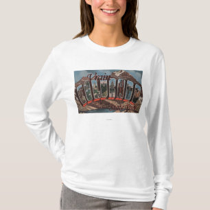 Vrain State Park, Colorado - Large Letter Scenes T-Shirt