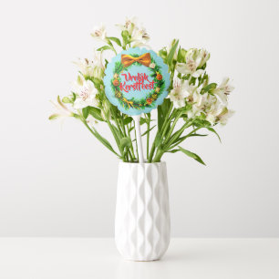 Vrolijk Kerstfeest Dutch Merry Christmas Small Balloon