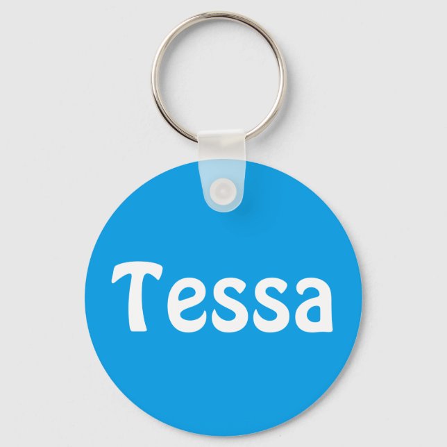 Vrolijke Naam Sleutelhanger Keychain (Front)