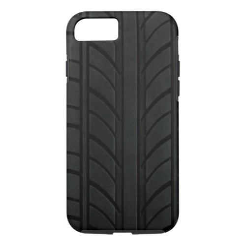 Vroom Auto Racing Tire iPhone 7 Cases