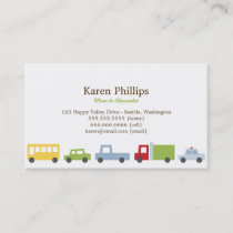 Vroom Vroom Cars Mommy Cards