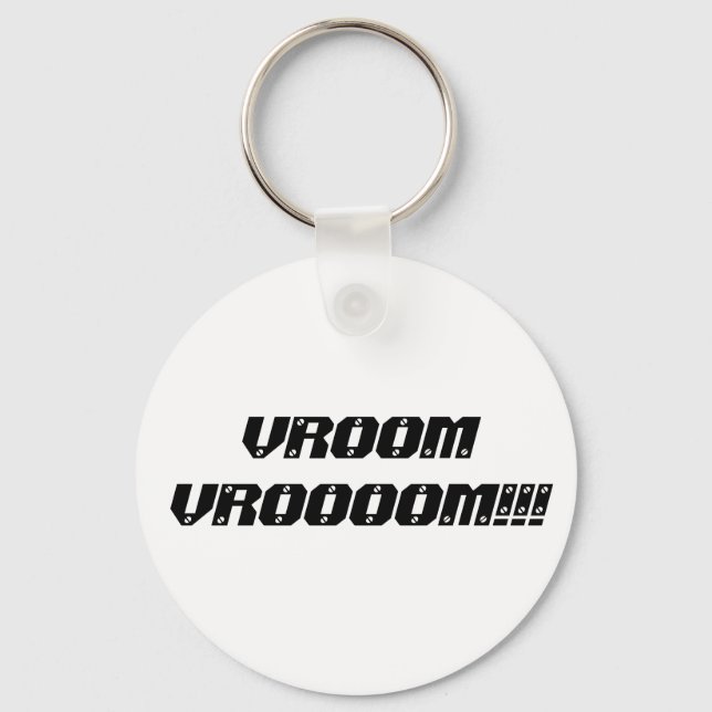 Vroom Vrooom!!! Key chain (Front)