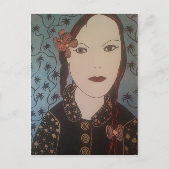 Vrouw Postcard (Front)