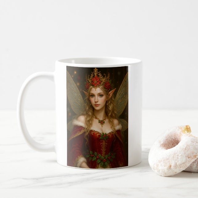 VS002_Vivid Fairy - Christmas Edition #2 Coffee Mug (With Donut)